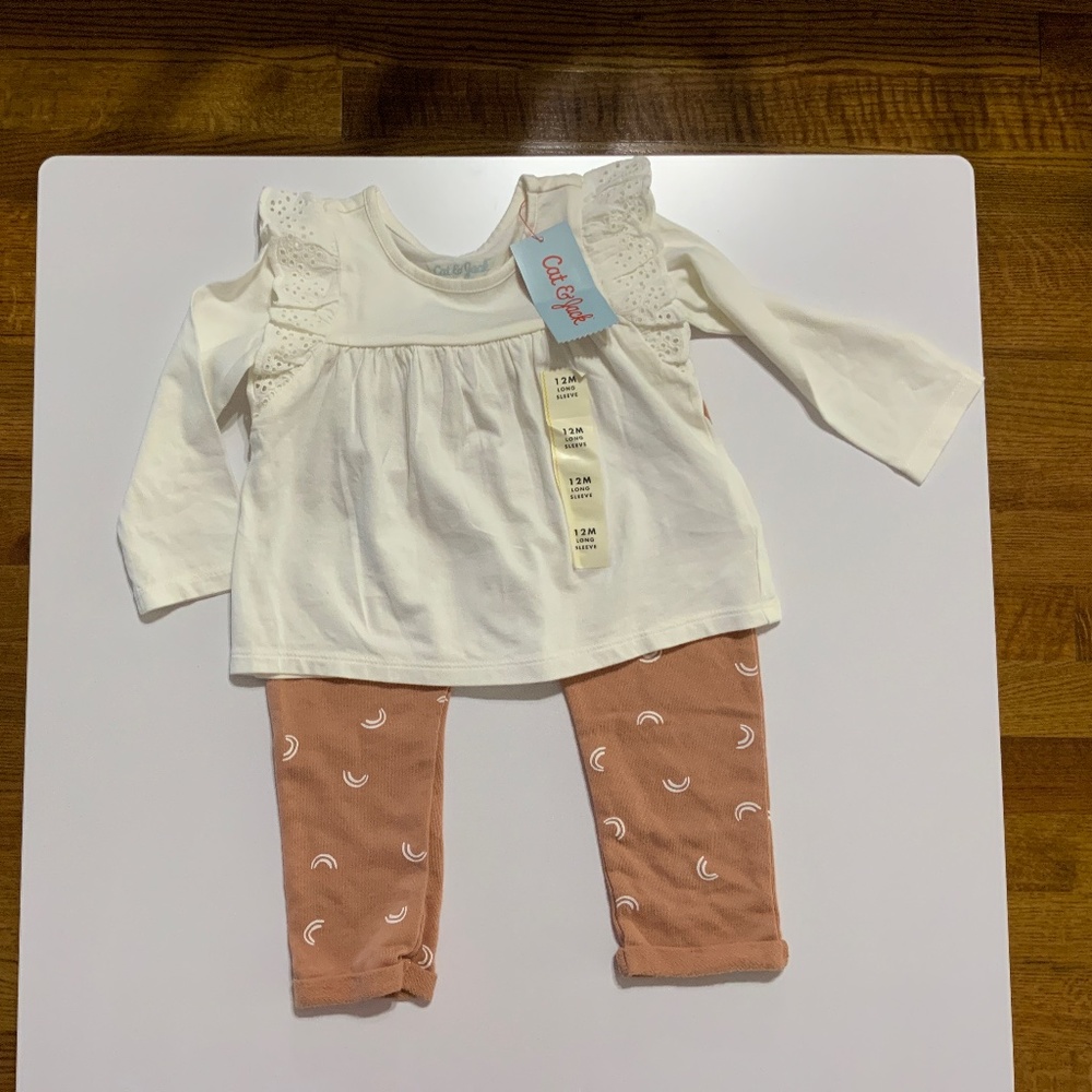 Baby 2-piece outfit, 12 months